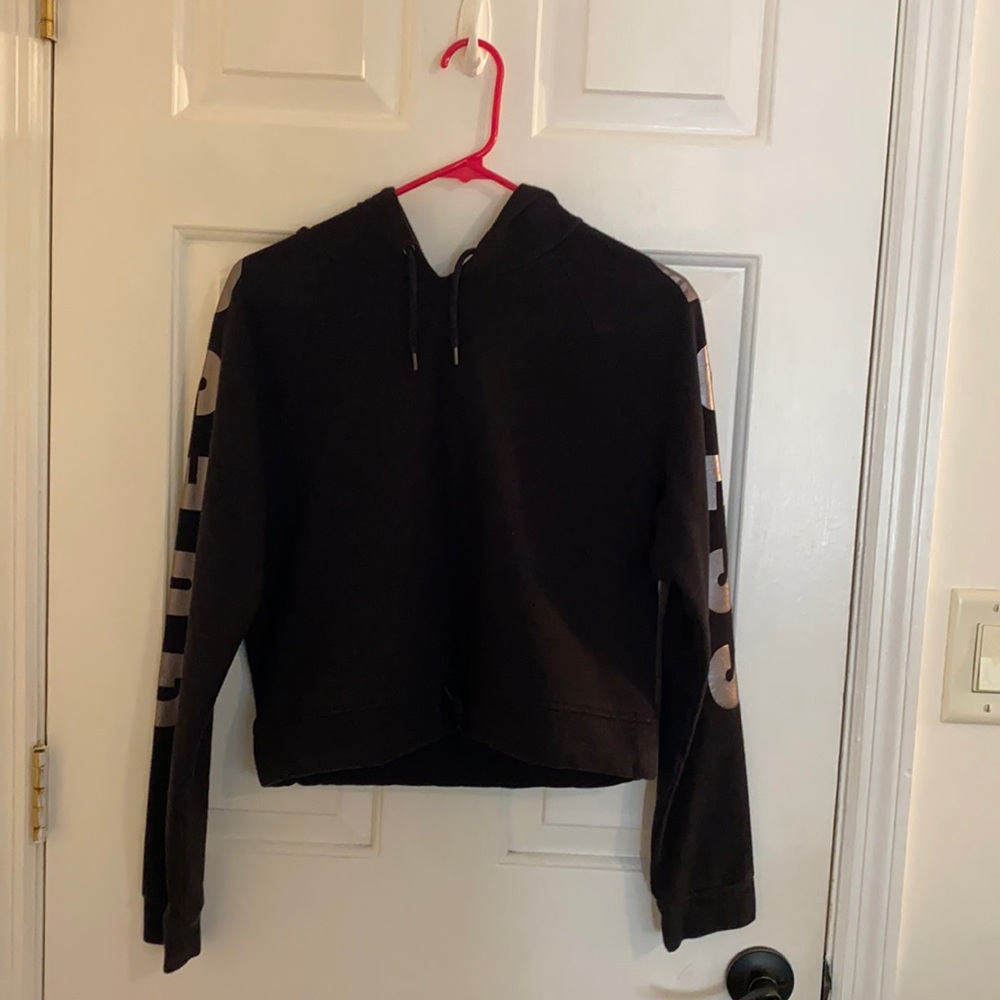 GUESS crop hoodie